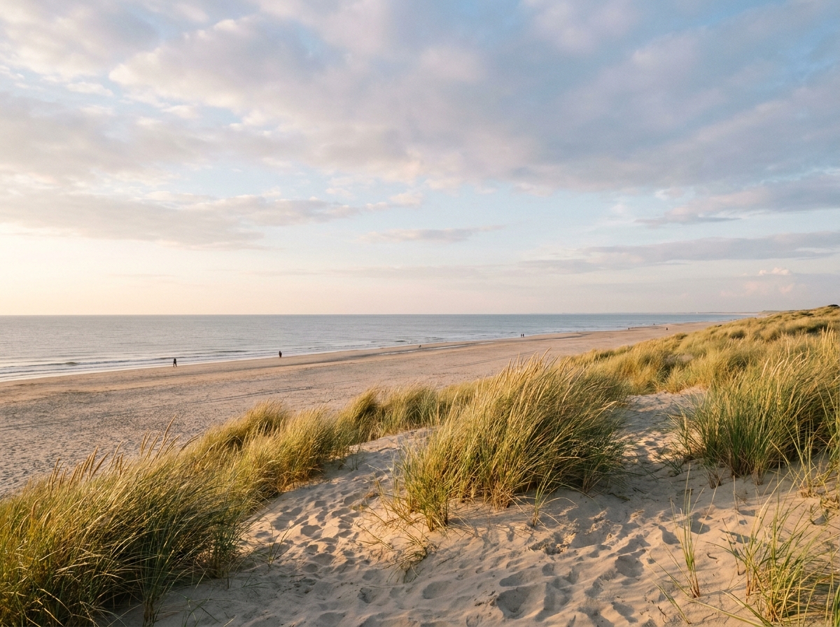 Bloemendaal aan Zee kustlijn