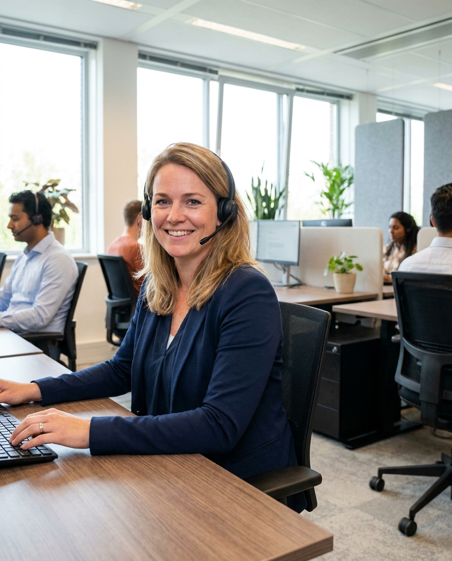 Onze klantenservice helpt u graag