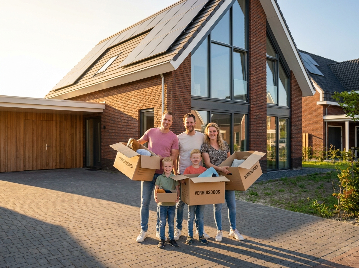 Particuliere verhuizing huis